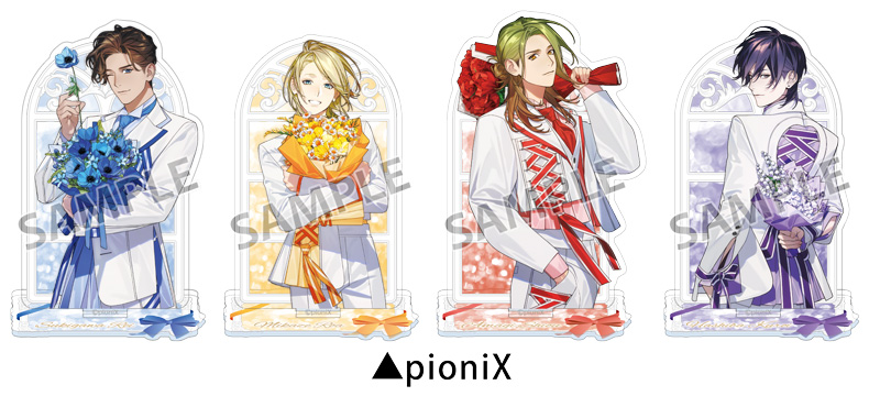 ALIVE&SQ 10周年記念ツキプロフェアinアニメイトアクリルスタンドpioniX