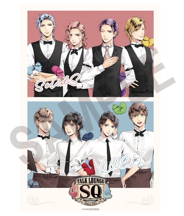 TALK LOUNGE SQツキプロFC・PREMIUMコース連動施策イラストカード