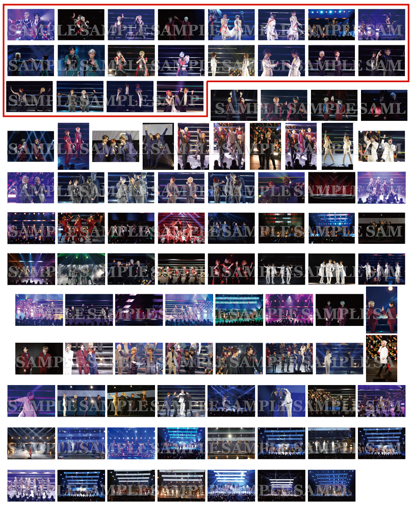 LUNATIC FES 2025 ～NOBLE FLOWERS～トレーディングブロマイド／全117種（LUNATIC FES 2025 劇中写真／複数人ショットVer.）