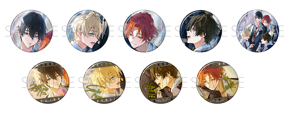 アオハルリバイバルミニフェア　キャラバッジコレクション／全9種（ノーマル5種+レア4種）