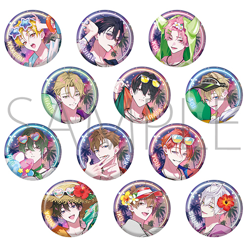 TSUKINO SPLASH NIGHT キャラバッジコレクション ツキウタ。